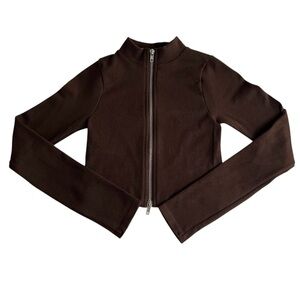 Fashion Nova Never Two Faced Top - Small, Brown